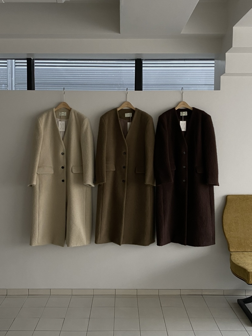 MOVENNE東大門㊣實拍女士新品休閑職業人氣真品推薦中長款大衣MOVENNE中長款大衣