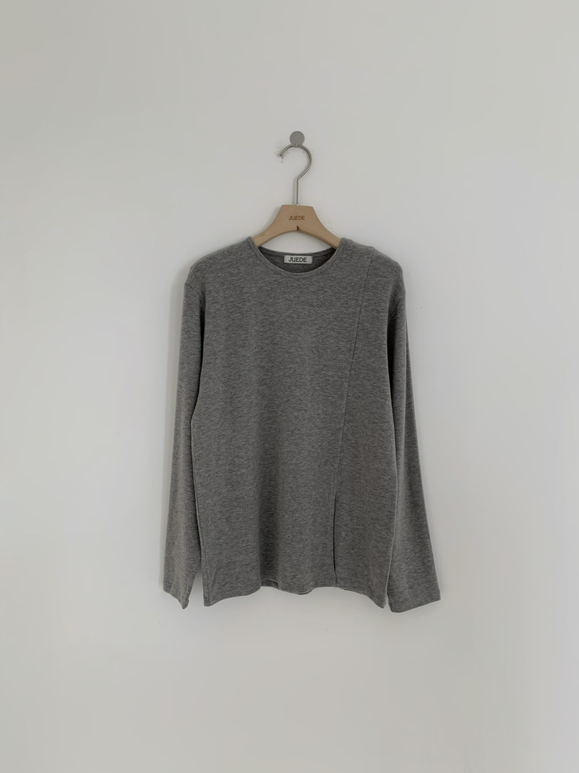 JUEDE韓國代購㊣女士新品職業推薦長袖T恤JUEDE長袖T恤圖色2