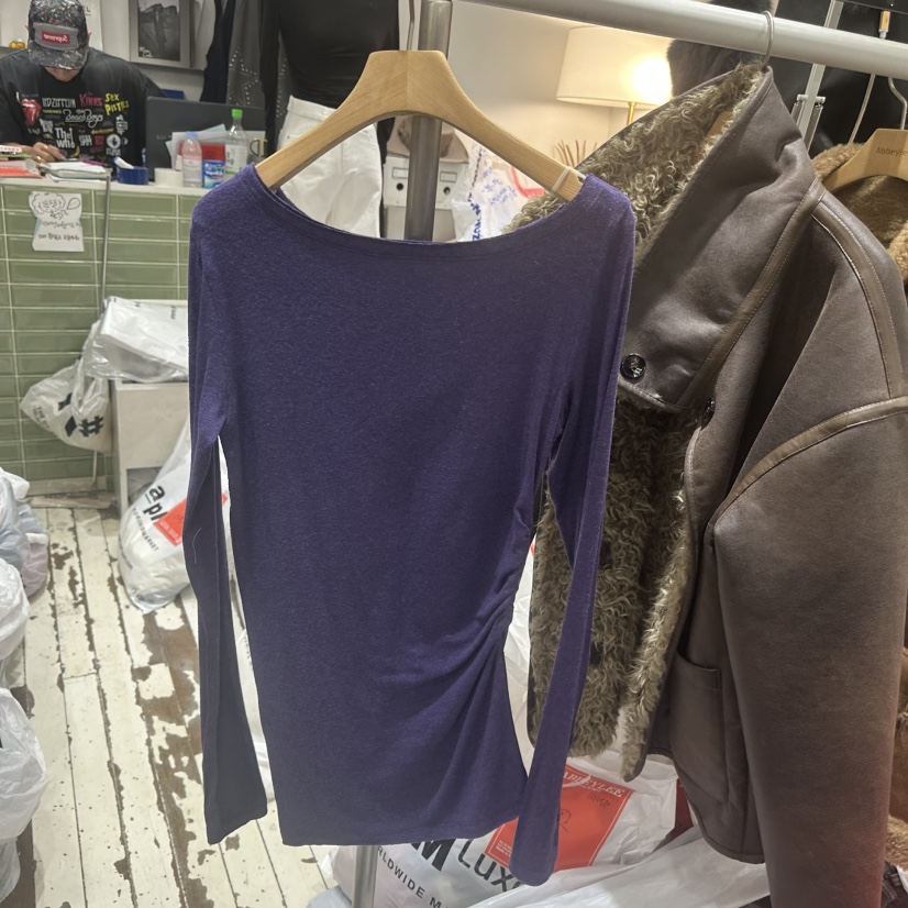 ABBEYLEE韓國代購㊣女士新品時尚25秋冬休閑職業人氣長袖T恤ABBEYLEE長袖T恤