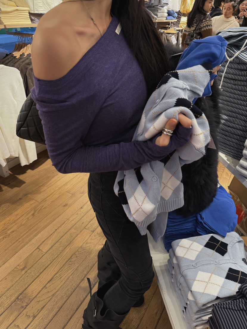 ABBEYLEE韓國代購㊣女士新品時尚25秋冬休閑職業人氣長袖T恤ABBEYLEE長袖T恤