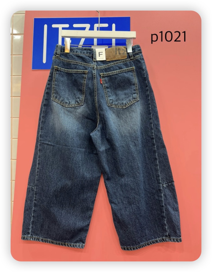 ITZEL東大門㊣實拍女裝新品推薦職業時尚熱賣人氣牛仔褲加絨ITZEL牛仔褲