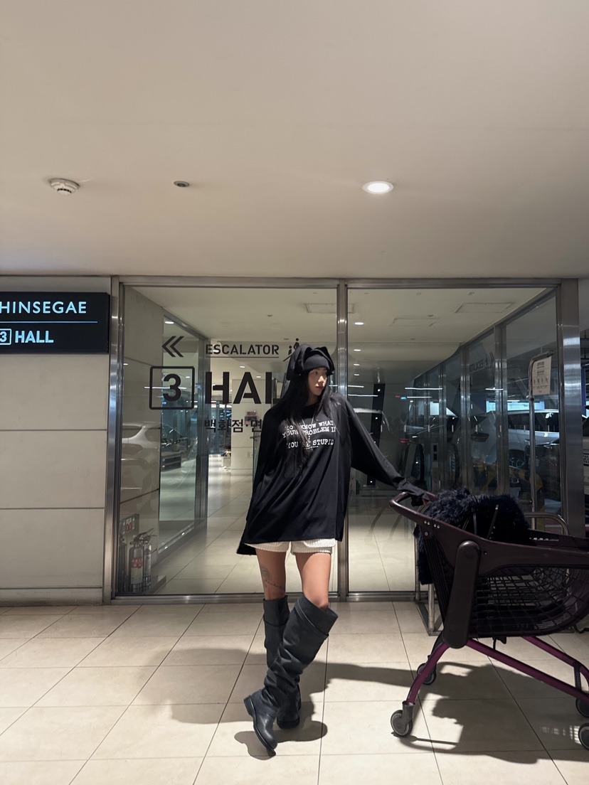 ABBEYLEE東大門㊣直郵女裝新品休閑職業人氣時尚25秋冬長袖T恤ABBEYLEE長袖T恤