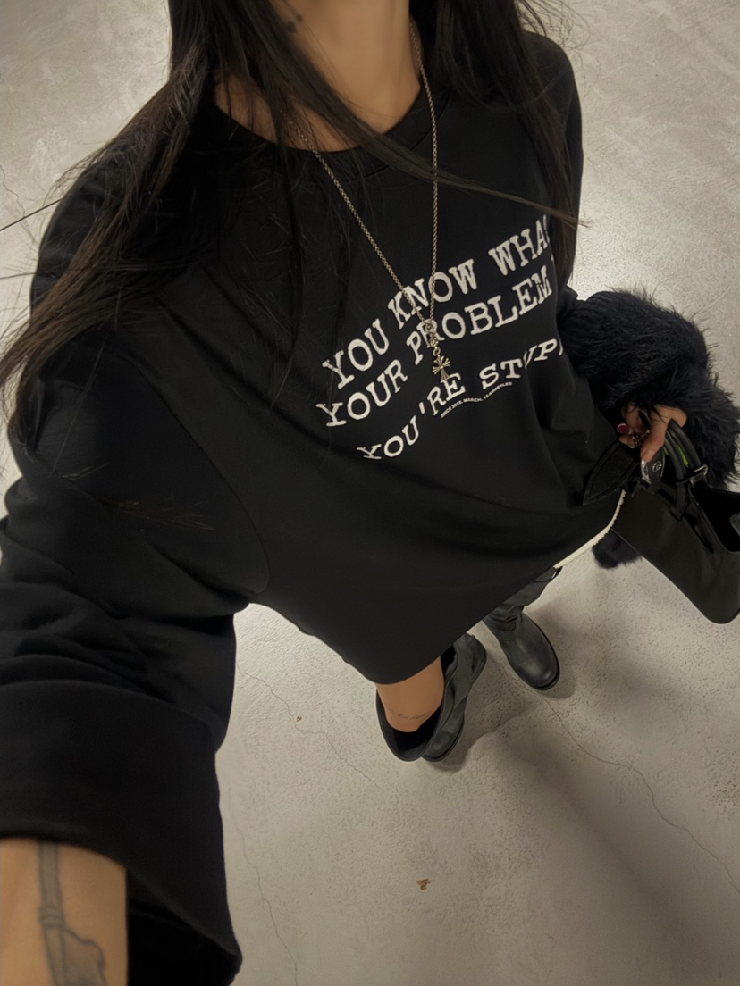 ABBEYLEE東大門㊣直郵女裝新品休閑職業人氣時尚25秋冬長袖T恤ABBEYLEE長袖T恤