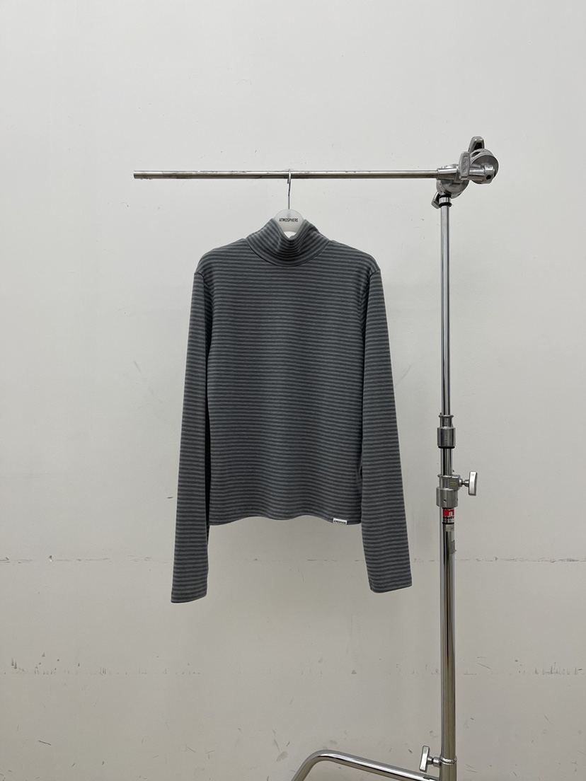 ATMOSPHERE東大門㊣直郵女士新款真品休閑25秋冬人氣長袖T恤ATMOSPHERE/BLING長袖T恤圖色3灰