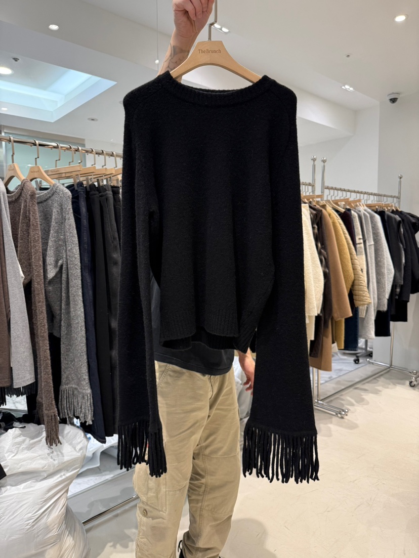 THE BRUNCH東大門㊣代購女士新款真品推薦休閑職業針織衫圍巾THE BRUNCH針織衫圖色3