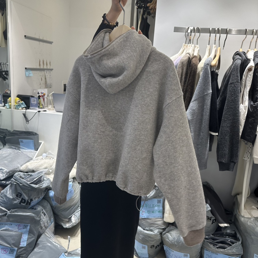 RICH SISTER東大門㊣代購女裝新款熱賣休閑真品時尚衛衣拉鏈RICH SISTER衛衣