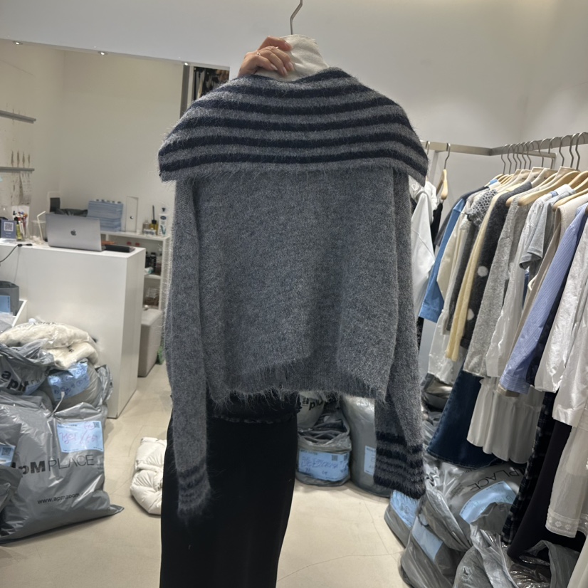 RICH SISTER韓國代購㊣女士新款推薦25秋冬真品人氣針織衫RICH SISTER針織衫