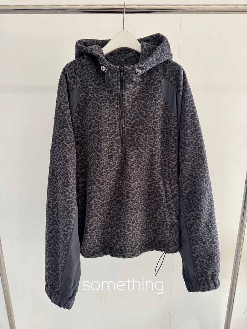 SOMETHING-L/FANCY韓國代購㊣女裝新品推薦時尚25秋冬衛衣SOMETHING-L/FANCY衛衣圖色2墨