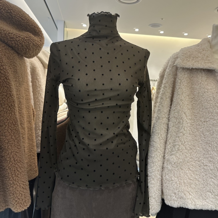 RICH SISTER東大門㊣實拍女裝新款人氣熱賣襯衫蕾絲衫透視RICH SISTER襯衫/蕾絲衫圖色2