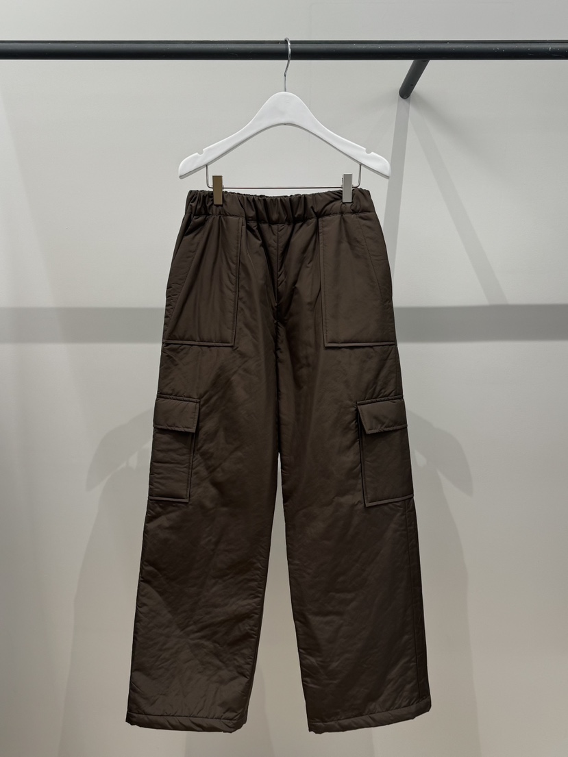 EST韓國代購㊣女士新品職業推薦人氣休閑25秋冬熱賣休閑褲絎縫EST_休閑褲圖色1