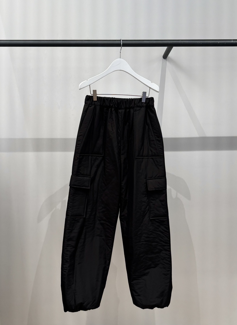 EST韓國代購㊣女士新品職業推薦人氣休閑25秋冬熱賣休閑褲絎縫EST_休閑褲圖色2