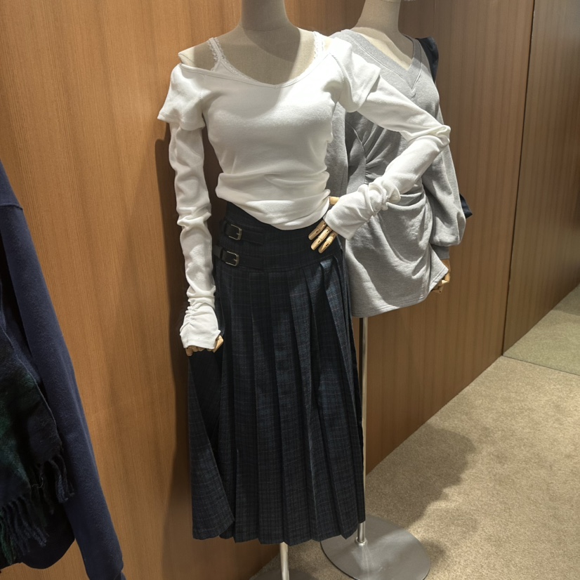 REPERTORY韓國直郵㊣女士新款25秋冬長袖T恤不含內搭假兩件REPERTORY長袖T恤