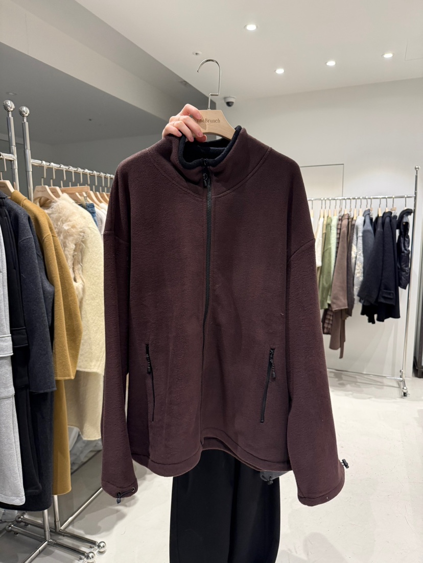 THE BRUNCH韓國直郵㊣女士新款推薦25秋冬時尚休閑職業夾克絨THE BRUNCH夾克圖色1