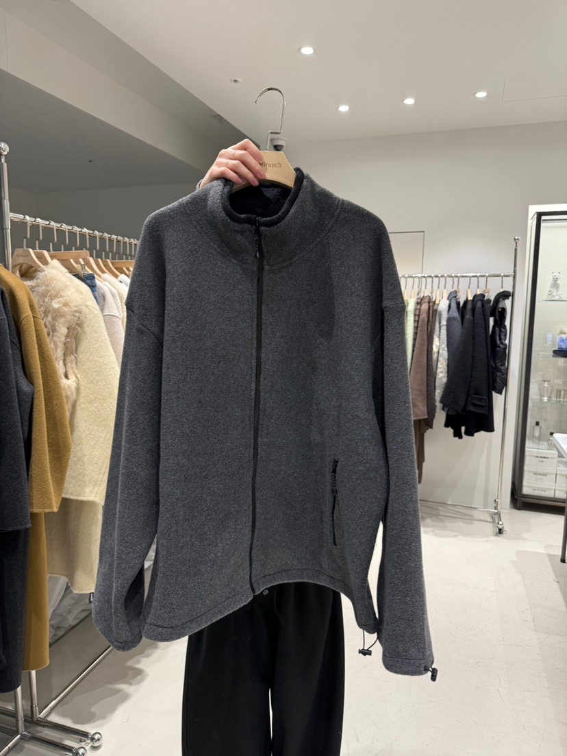 THE BRUNCH韓國直郵㊣女士新款推薦25秋冬時尚休閑職業夾克絨THE BRUNCH夾克圖色2