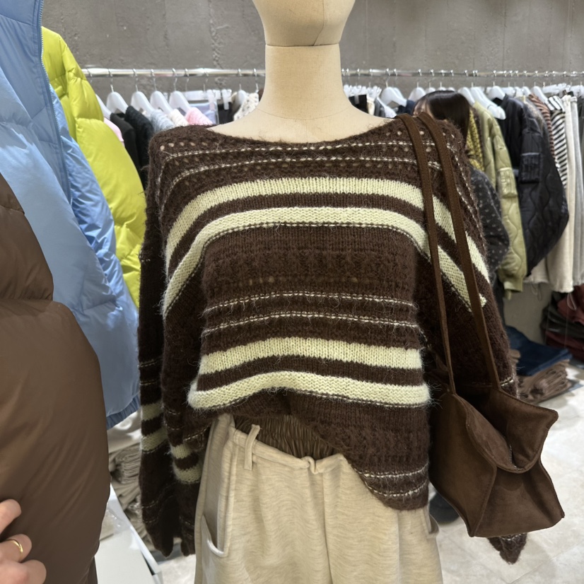 MIXXIN東大門㊣直郵女裝新品25秋冬熱賣推薦休閑時尚針織衫MIXXIN針織衫圖色1