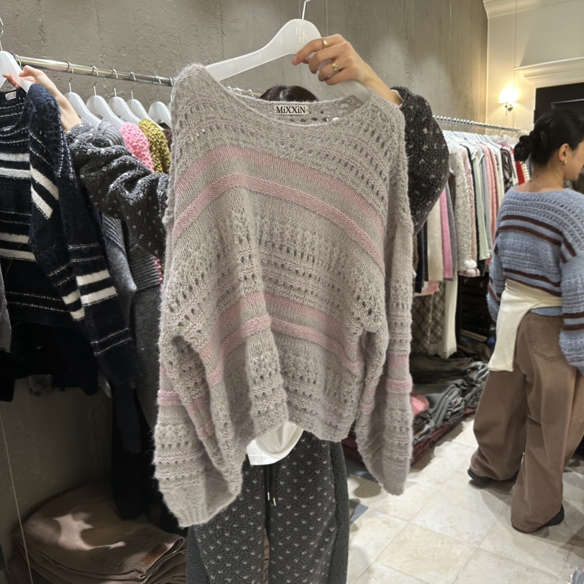 MIXXIN東大門㊣直郵女裝新品25秋冬熱賣推薦休閑時尚針織衫MIXXIN針織衫圖色3