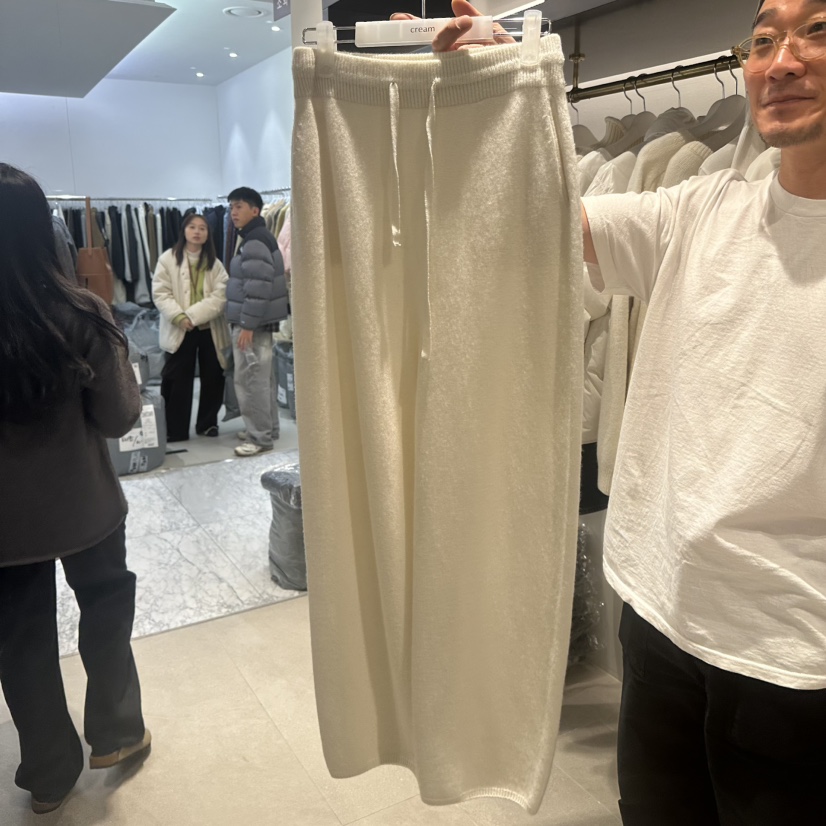 CREAM-P韓國代購㊣女士新品休閑人氣25秋冬推薦職業休閑褲CREAM-P休閑褲圖色2