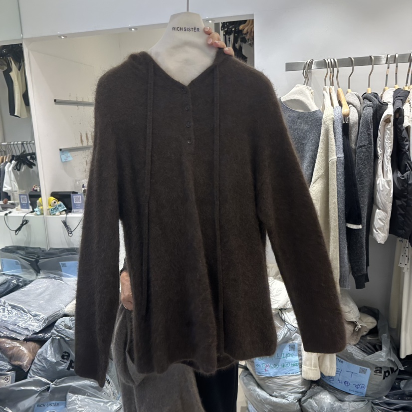 RICH SISTER東大門㊣直郵女裝新品25秋冬時尚針織衫馬海毛RICH SISTER針織衫圖色2