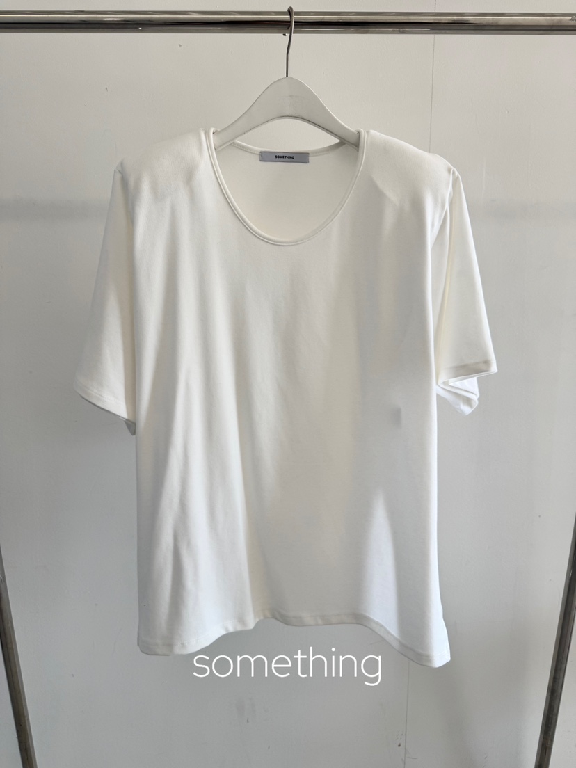 SOMETHING-L/FANCY東大門㊣代購女裝新品熱賣人氣時尚T恤SOMETHING-L/FANCYT恤圖色1