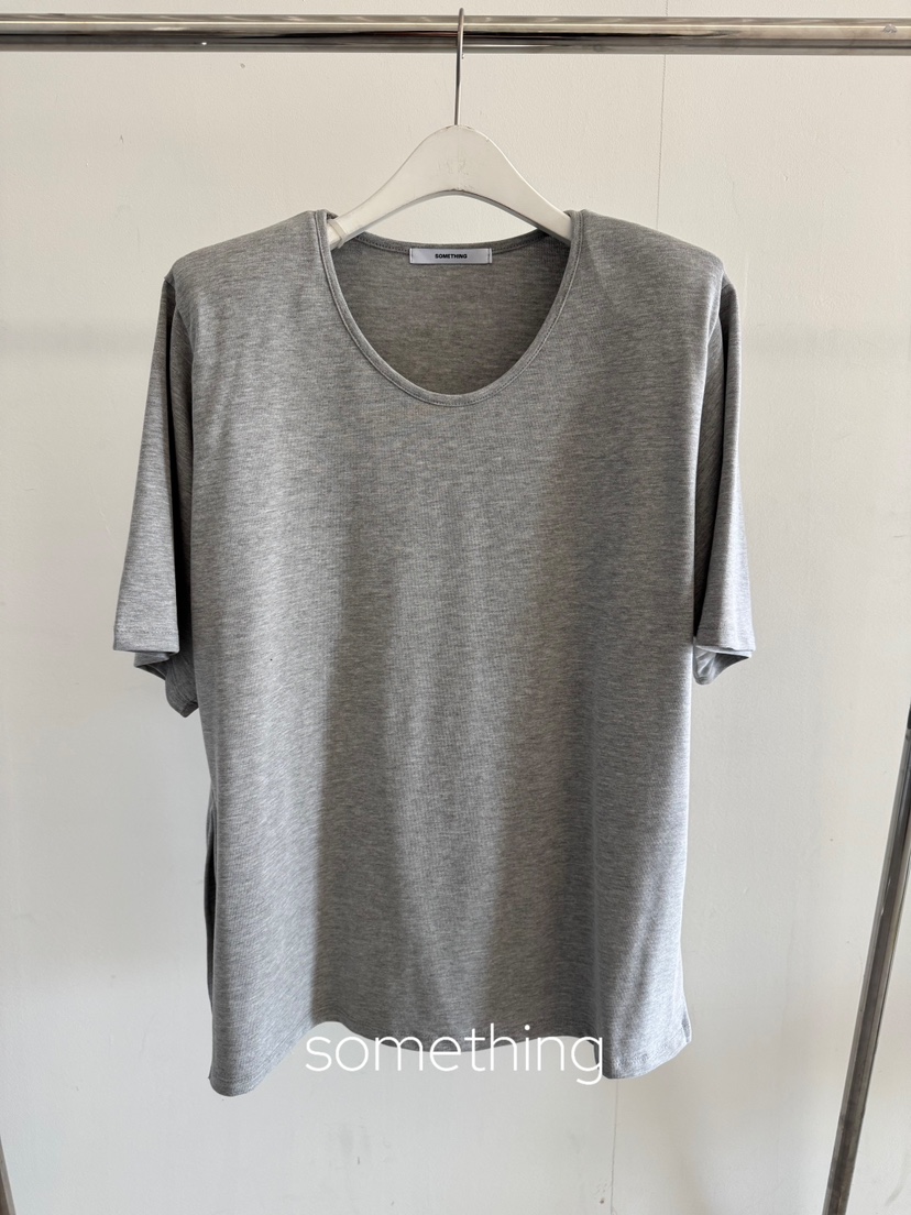 SOMETHING-L/FANCY東大門㊣代購女裝新品熱賣人氣時尚T恤SOMETHING-L/FANCYT恤圖色3
