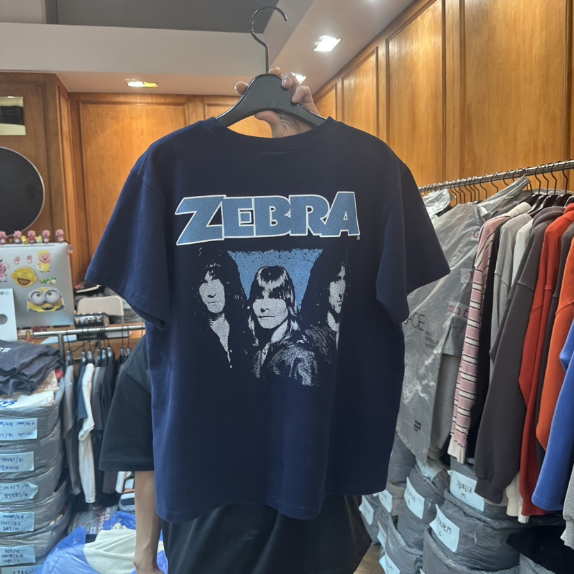 GARMENT-P東大門㊣代購女裝新款時尚25秋冬休閑熱賣人氣T恤GARMENTT恤圖色1深藍色