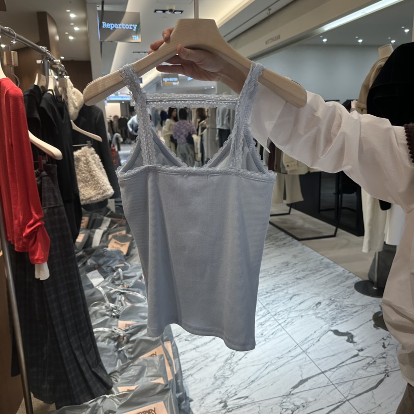 REPERTORY東大門㊣實拍女裝新品真品職業25秋冬時尚吊帶背心REPERTORY吊帶/背心