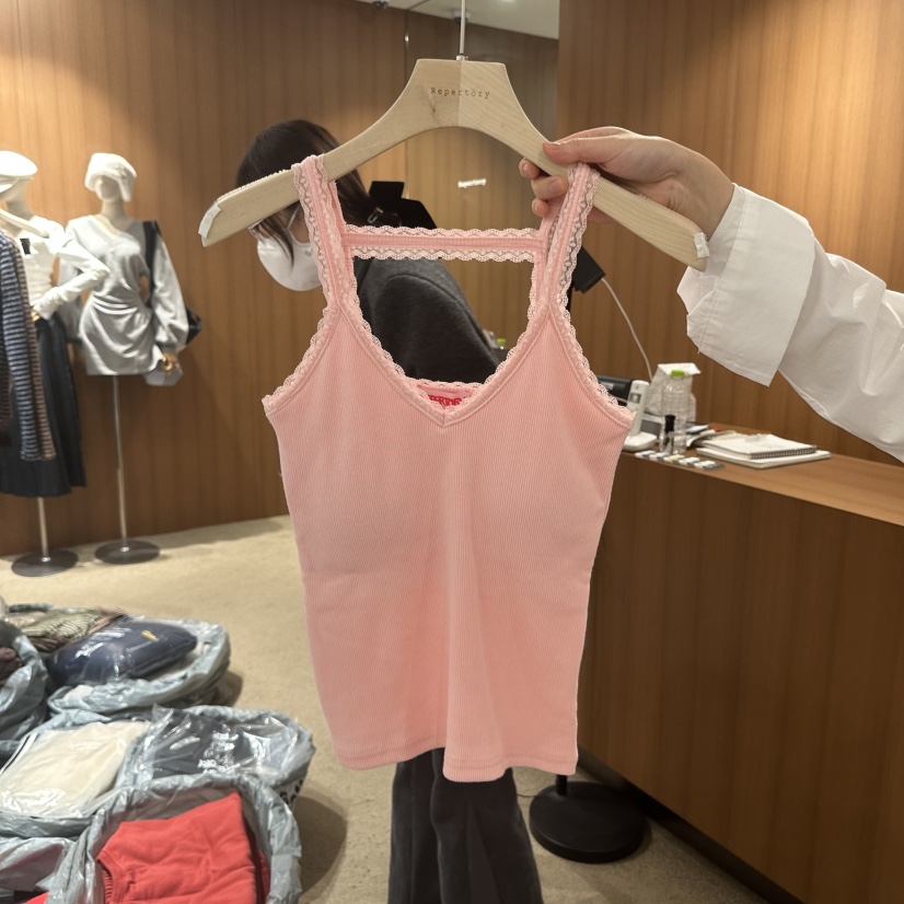 REPERTORY東大門㊣實拍女裝新品真品職業25秋冬時尚吊帶背心REPERTORY吊帶/背心圖色3