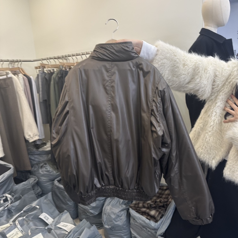 MONDAYMORING東大門㊣實拍女裝新款熱賣人氣職業真品夾克棉MONDAYMORING夾克