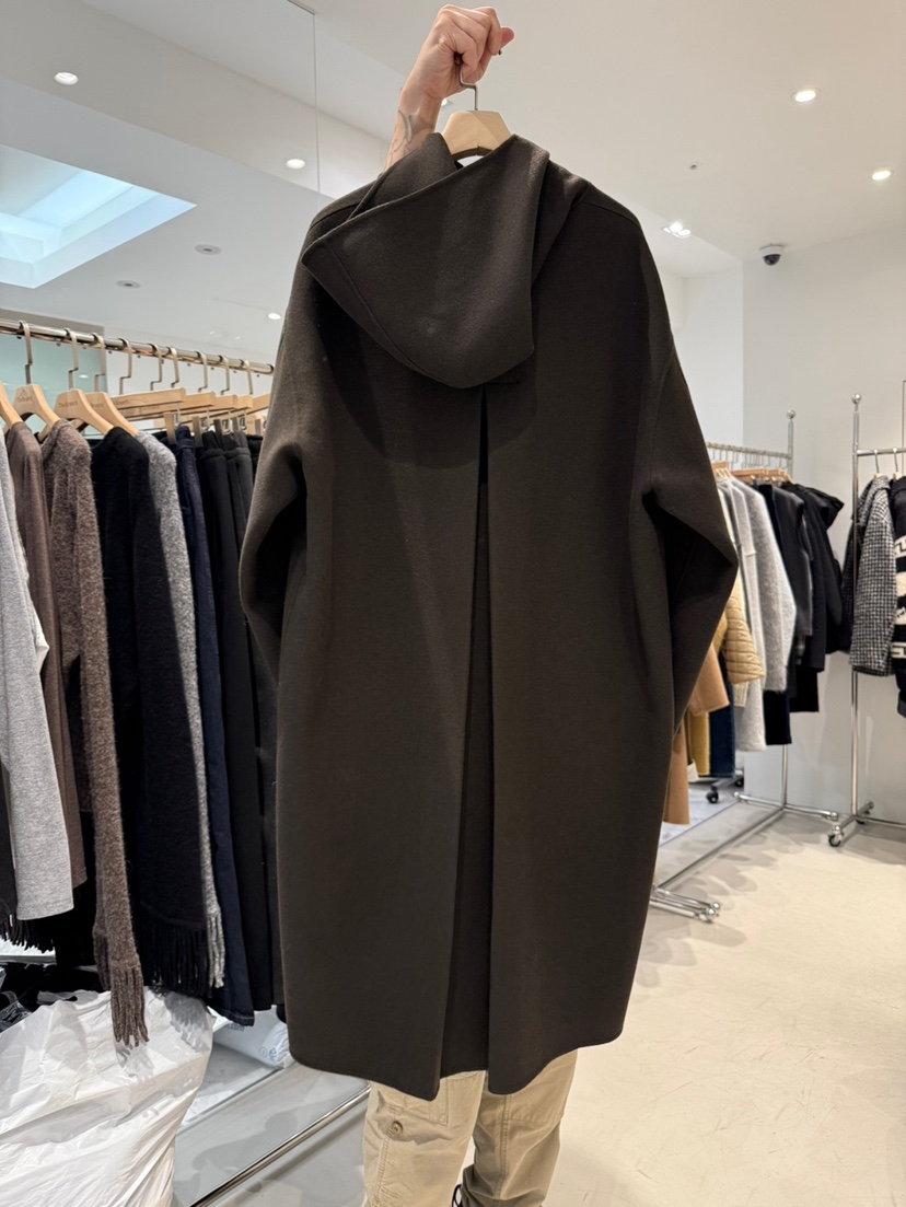 THE BRUNCH韓國直郵㊣女士新款熱賣時尚真品25秋冬中長款大衣THE BRUNCH中長款大衣