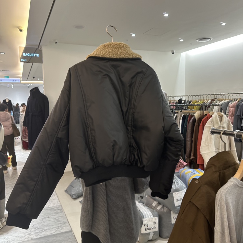 BAGUETTE-P東大門㊣直郵女士新款真品熱賣職業時尚短款棉服BAGUETTE-P短款棉服