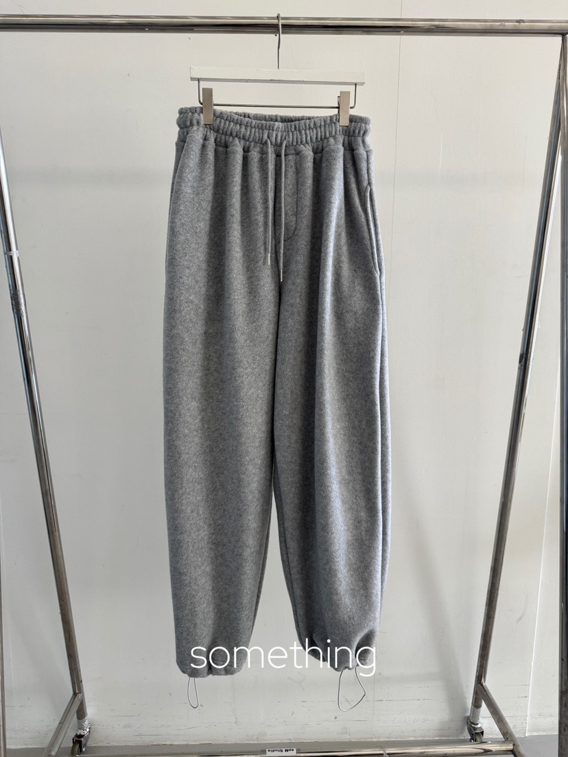 SOMETHING-L/FANCY韓國直郵㊣女裝新品熱賣真品休閑休閑褲SOMETHING-L/FANCY休閑褲圖色1灰