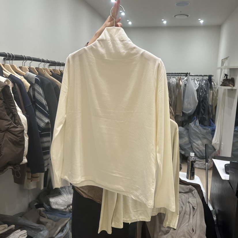 NOTTINGHAM東大門㊣代購女裝新款職業25秋冬人氣熱賣長袖T恤NOTTINGHAM長袖T恤