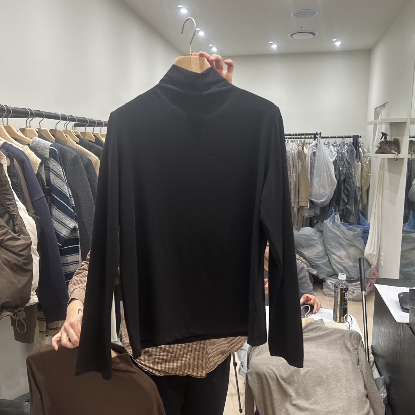 NOTTINGHAM東大門㊣代購女裝新款職業25秋冬人氣熱賣長袖T恤NOTTINGHAM長袖T恤圖色5