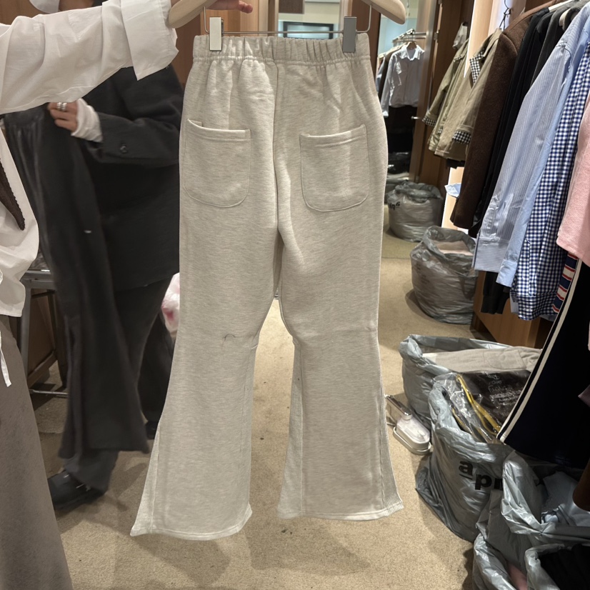 REPERTORY韓國直郵㊣女裝新品熱賣推薦時尚25秋冬休閑褲加絨REPERTORY休閑褲