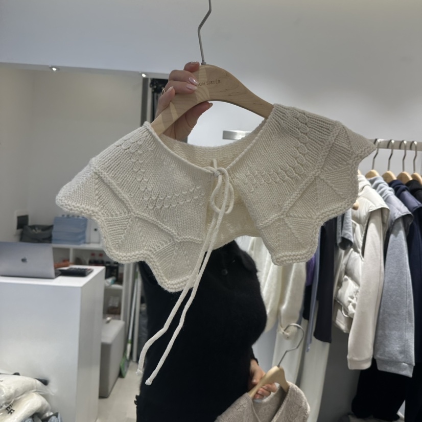 RICH SISTER東大門㊣代購女士新款職業熱賣推薦休閑圍巾披肩RICH SISTER圍巾/披肩圖色1