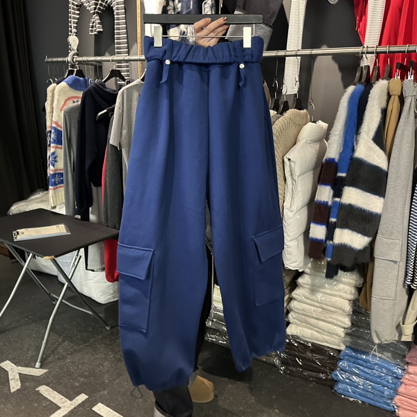 ELF-L韓國直郵㊣女裝新品職業25秋冬休閑真品推薦休閑褲加絨PROJECT ELF/ELF-L休閑褲圖色3