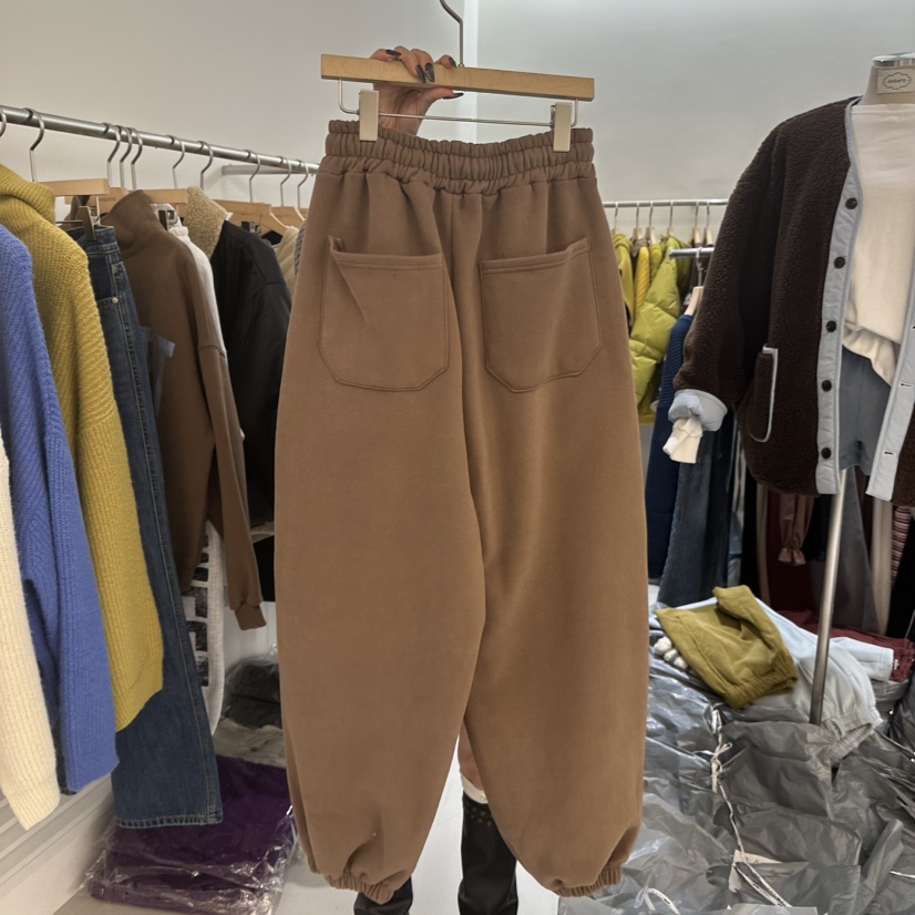 BAGUETTE-P東大門㊣實拍女裝新款休閑熱賣真品職業休閑褲加絨BAGUETTE-P休閑褲