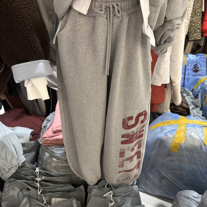 BAGUETTE-P東大門㊣實拍女裝新款休閑熱賣真品職業休閑褲加絨BAGUETTE-P休閑褲圖色2