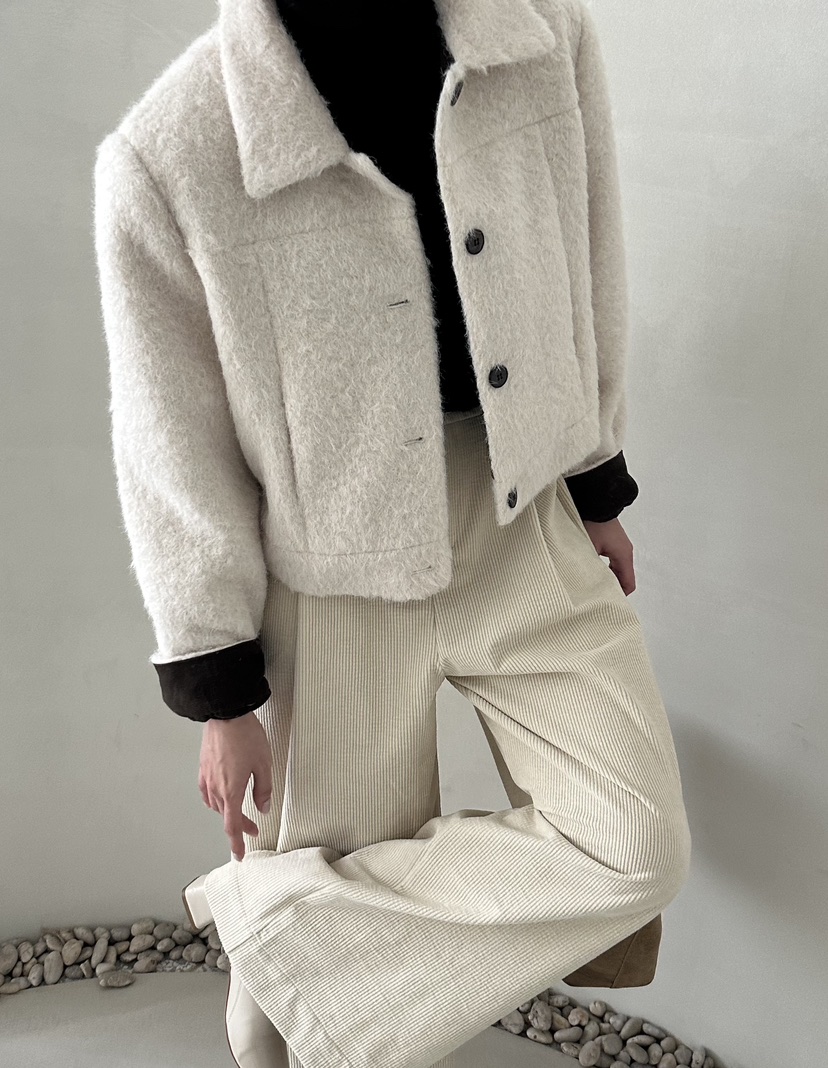 DEMAR韓國直郵㊣女士新款熱賣職業真品25秋冬人氣休閑時尚夾克DEMAR夾克圖色1