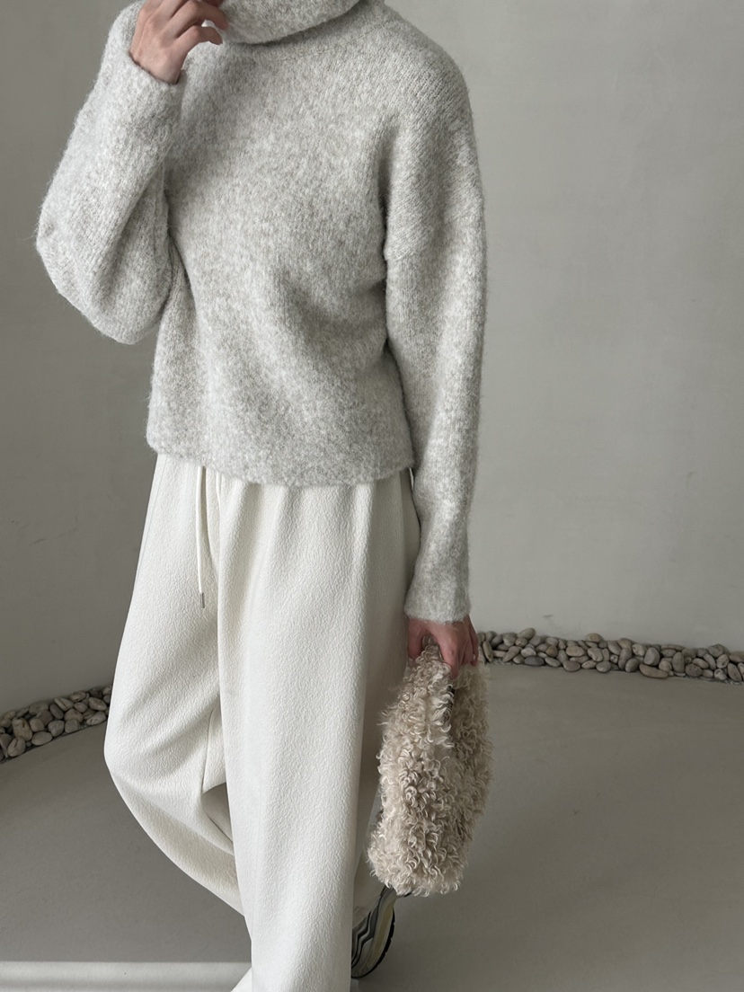 DEMAR韓國直郵㊣女士新款熱賣25秋冬真品職業休閑推薦針織衫DEMAR針織衫圖色2