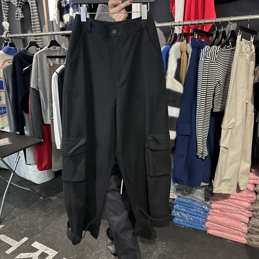 ELF-L韓國直郵㊣女士新款推薦人氣熱賣25秋冬真品職業休閑褲PROJECT ELF/ELF-L休閑褲圖色2