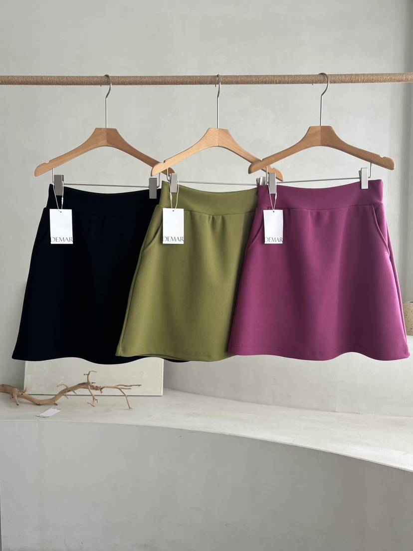 DEMAR東大門㊣直郵女裝新品時尚休閑職業人氣25秋冬熱賣短裙DEMAR短裙