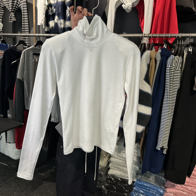 ELF-L東大門㊣直郵女裝新款25秋冬人氣推薦時尚真品長袖T恤PROJECT ELF/ELF-L長袖T恤圖色1