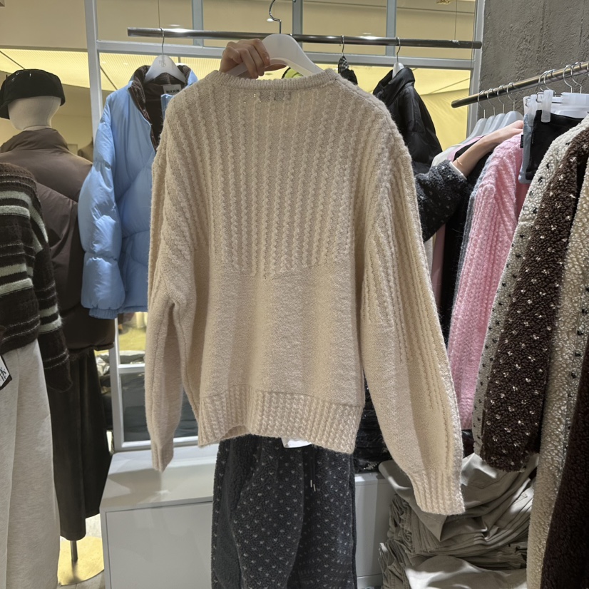 MIXXIN東大門㊣代購女裝新款真品休閑熱賣25秋冬針織衫羊毛MIXXIN針織衫