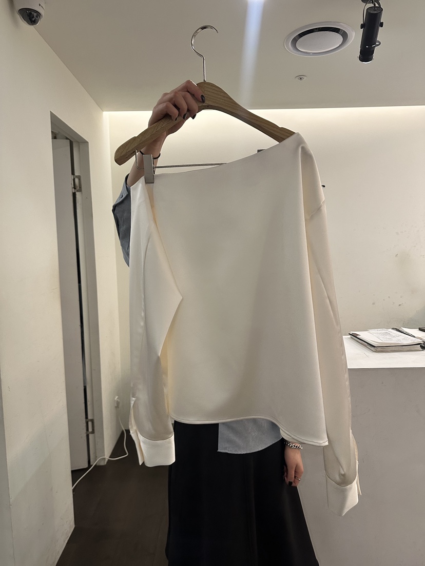 YOUR-P東大門㊣實拍女士新款25秋冬推薦時尚人氣襯衫蕾絲衫YOUR-P襯衫/蕾絲衫