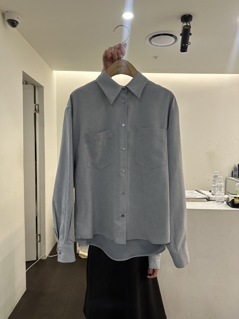 YOUR-P東大門㊣代購女裝新品時尚人氣25秋冬職業襯衫蕾絲衫YOUR-P襯衫/蕾絲衫圖色2