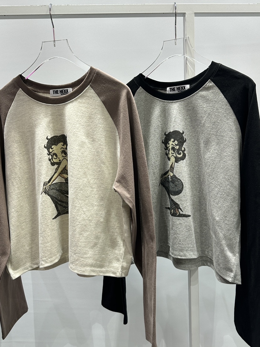 HEXX東大門㊣直郵女士新款真品職業人氣時尚推薦休閑長袖T恤THE HEXX長袖T恤