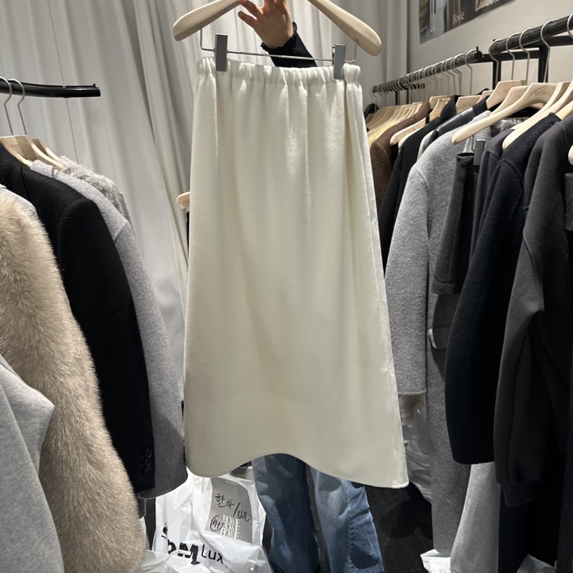 BOWIE韓國直郵㊣女裝新品熱賣職業休閑時尚真品推薦25秋冬長裙BOWIE長裙