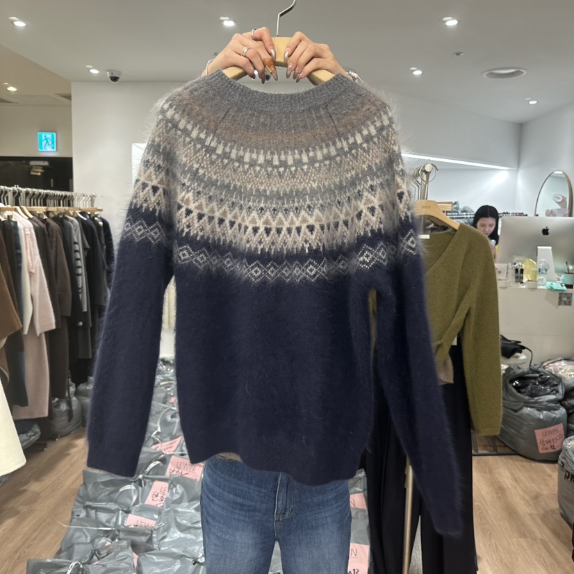 LEWIN東大門㊣實拍女士新品真品25秋冬推薦休閑熱賣針織衫羊毛LEWIN針織衫