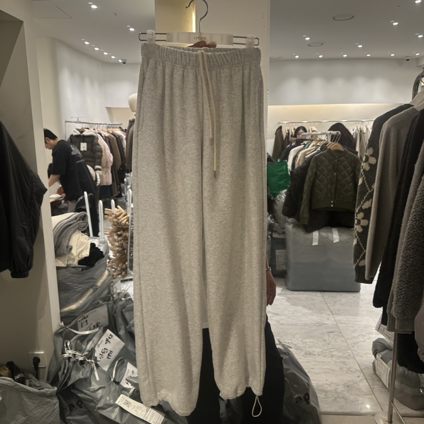 CREAM-P東大門㊣直郵女裝新款職業推薦真品人氣時尚休閑褲CREAM-P休閑褲圖色1灰白色